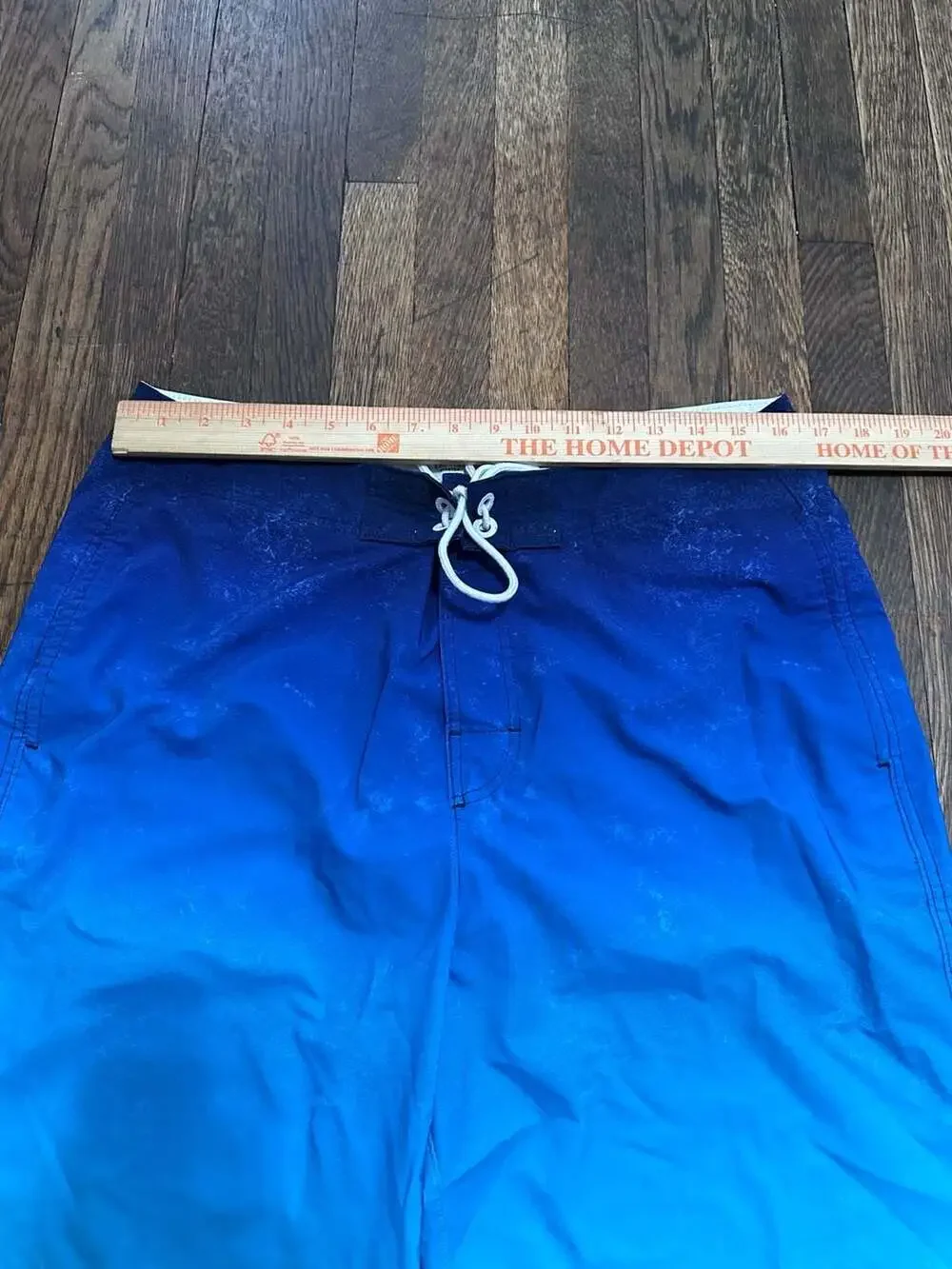 Hollister California Epic Flex Stretch Blue Ombre Board Shorts